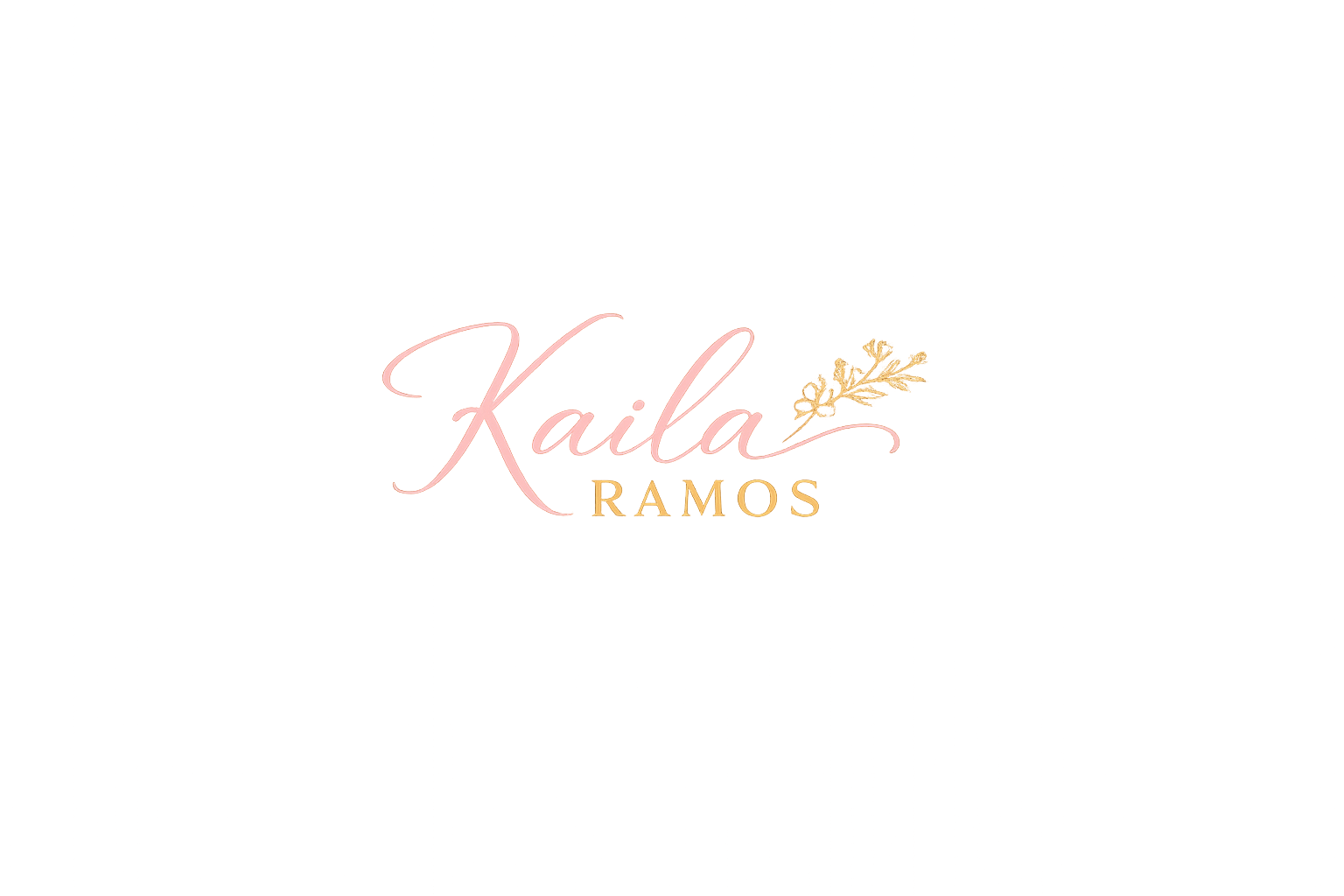 Kaila Ramos floral designer and wedding florist logo